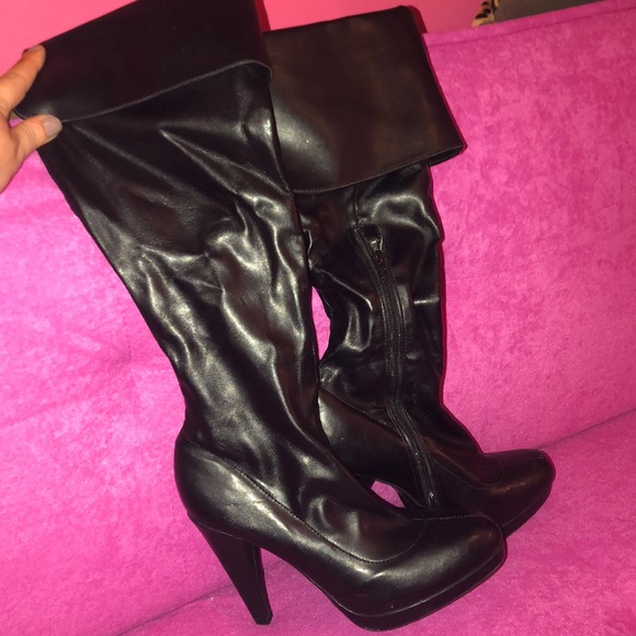 Candie's Knee-High Boots Size 7 - Picture 2 of 5